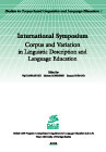 International Symposium Corpus and Variation in Linguistic Description and Language Education